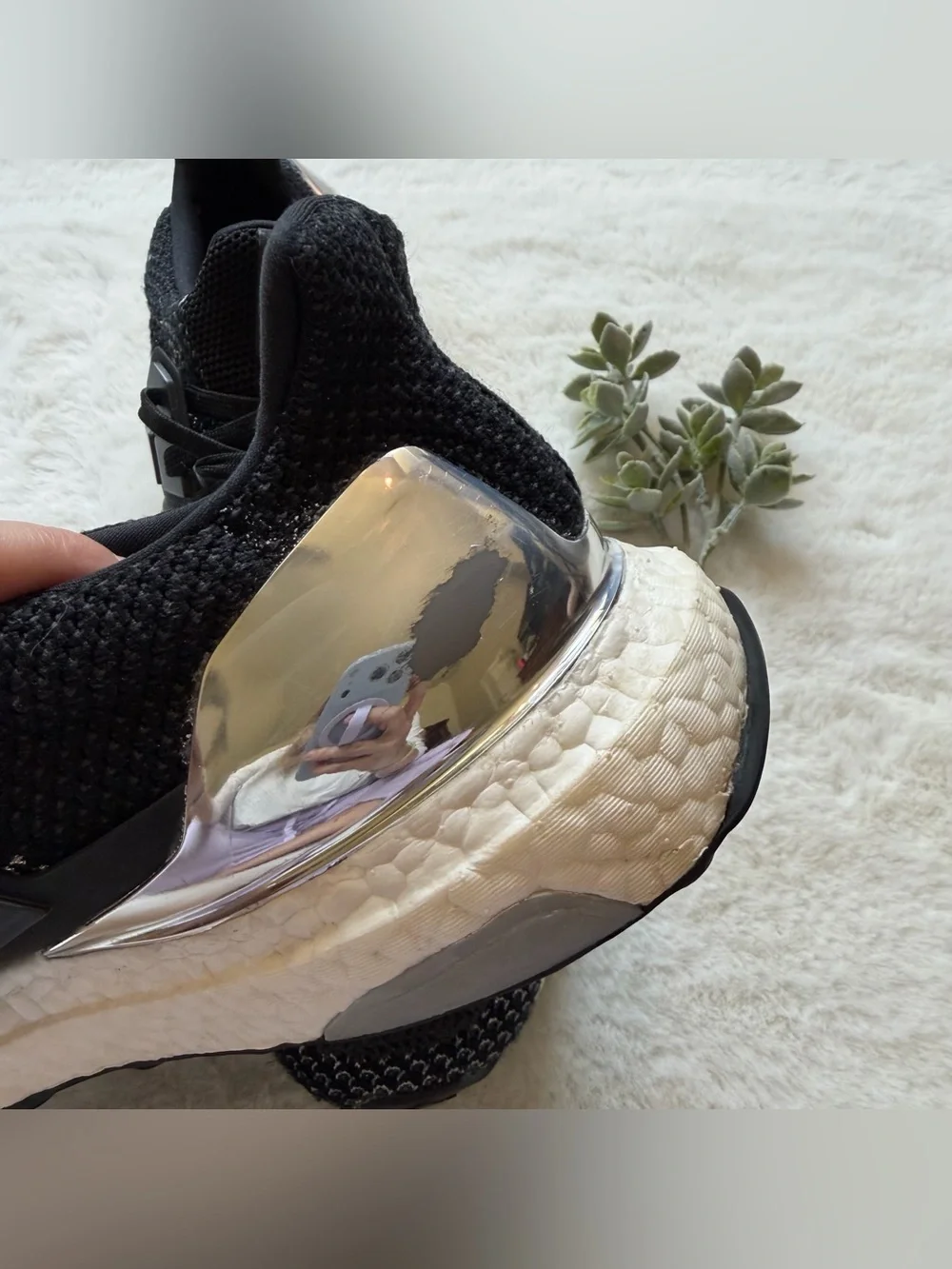 Adidas | GUC - UltraBoost 2.0 Limited Black Reflective - Size 14 - Black/Silver_10
